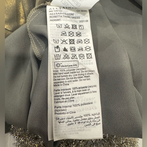 All Saints Gold Sweater and Dress Set - Picture 6 of 6